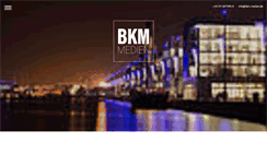 Desktop Screenshot of bkm-medien.de